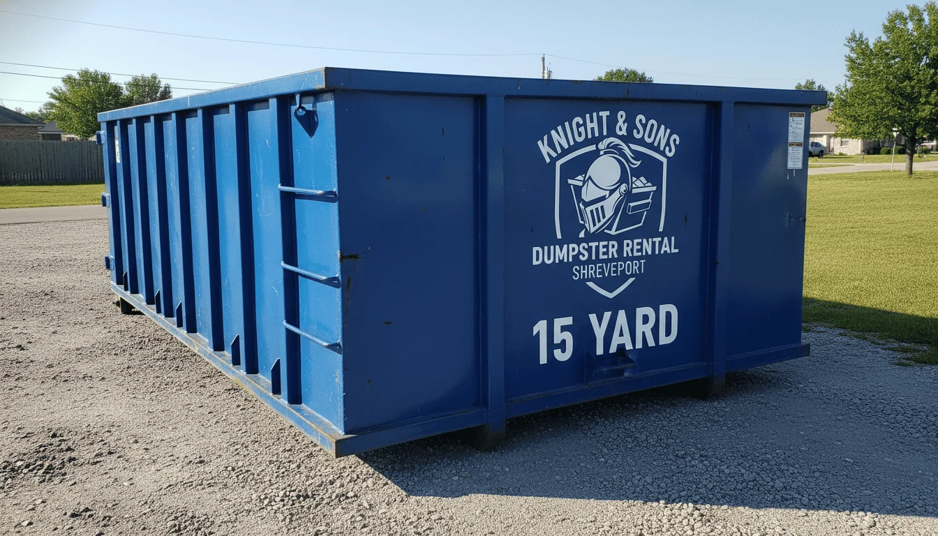 15-Yard Dumpster Rental Shreveport-img