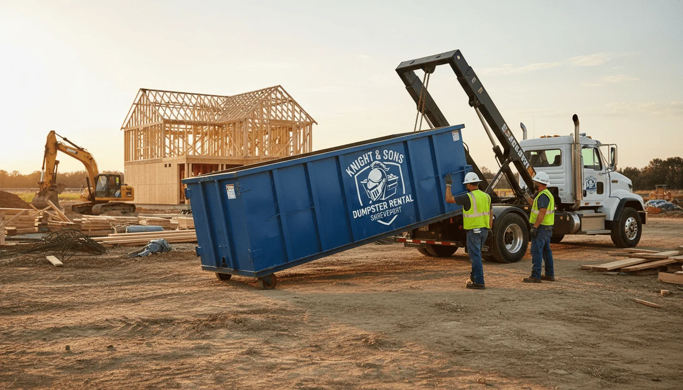 Construction Dumpster Rental Shreveport LA-img