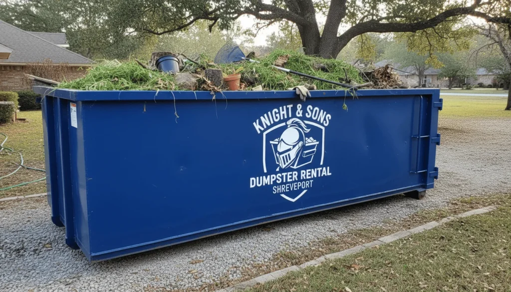 Yard Waste Dumpster Rental Shreveport-img
